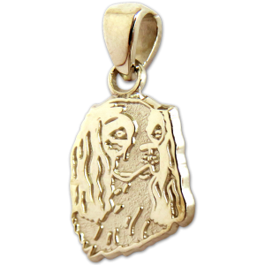 Cavalier King Charles Spaniel Charm or Pendant in Sterling or 14K Gold