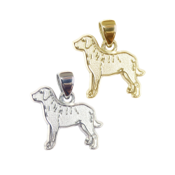Chesapeake Bay Retriever Charm or Pendant in Sterling Silver or 14K Gold