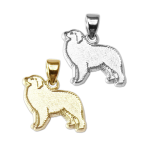 Great Pyrenees Charm or Pendant in Sterling Silver or 14K Gold