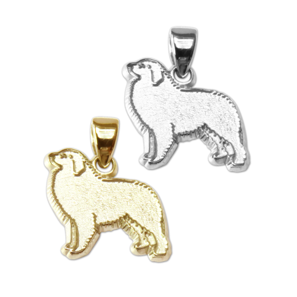 Great Pyrenees Charm or Pendant in Sterling Silver or 14K Gold