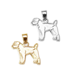 Parson Russell Charm or Pendant in Sterling Silver or 14K Gold