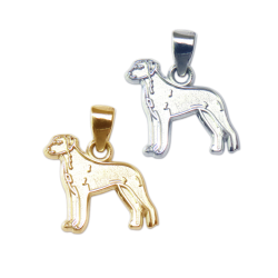 Rhodesian Ridgeback Charm or Pendant in Sterling Silver or 14K Gold