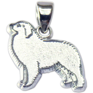 Great Pyrenees Charm or Pendant in Sterling or 14K Gold