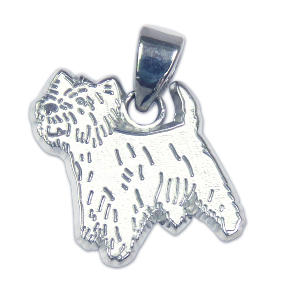 West Highland White Terrier Charm or Pendant in Sterling or 14K Gold
