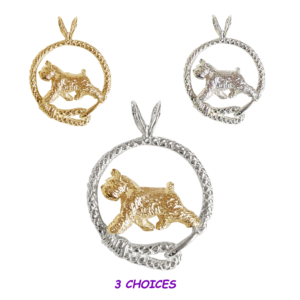 Bouvier in Leash Pendant Charm Necklace in 14K Gold or Sterling Silver